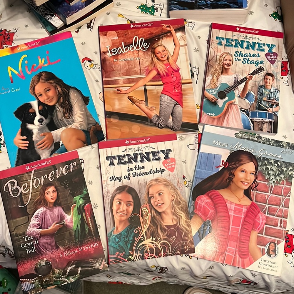 American girl doll book set